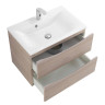 База под раковину подвесная с двумя выкатными ящиками, 650x450x500 BelBagno MARINO-650-2C-SO-BL-P