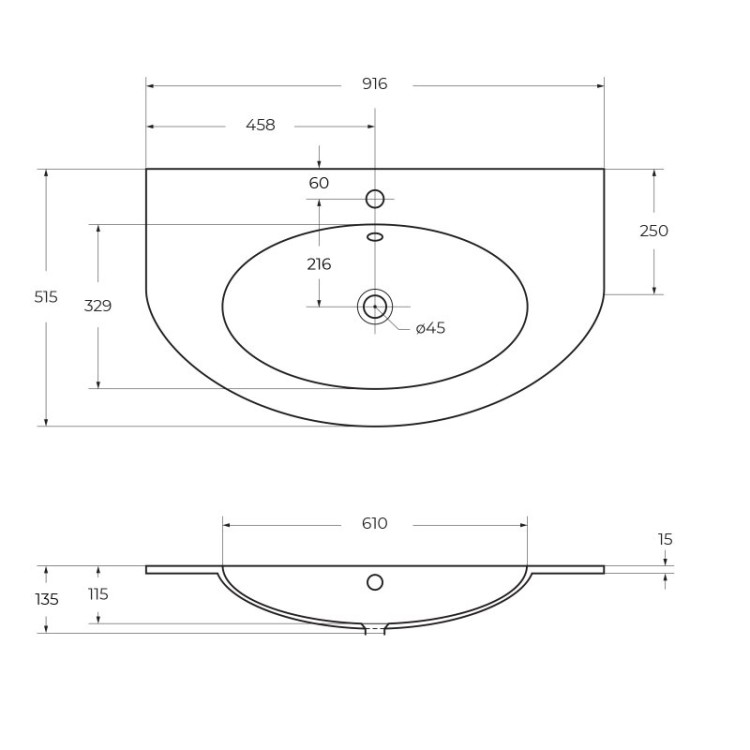 Зеркало со встроенной LED подсветкой touch system, 80x70 Cezares 45007
