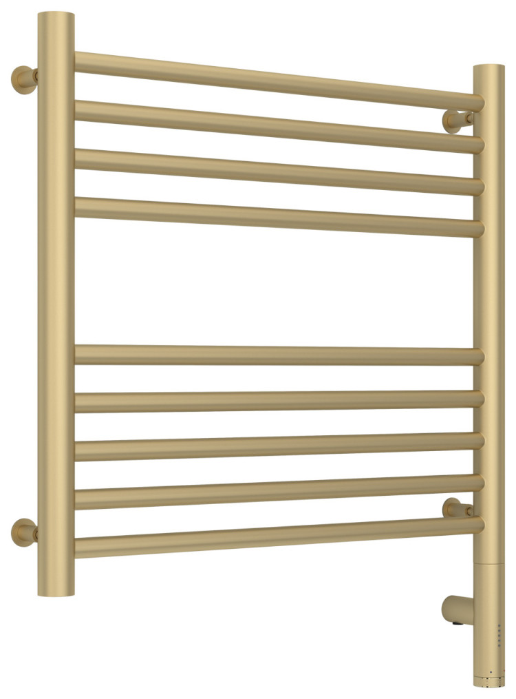 Полотенцесушитель электрический Сунержа Богема 3.0 прямая 500х500 МЭМ правый Матовая шампань