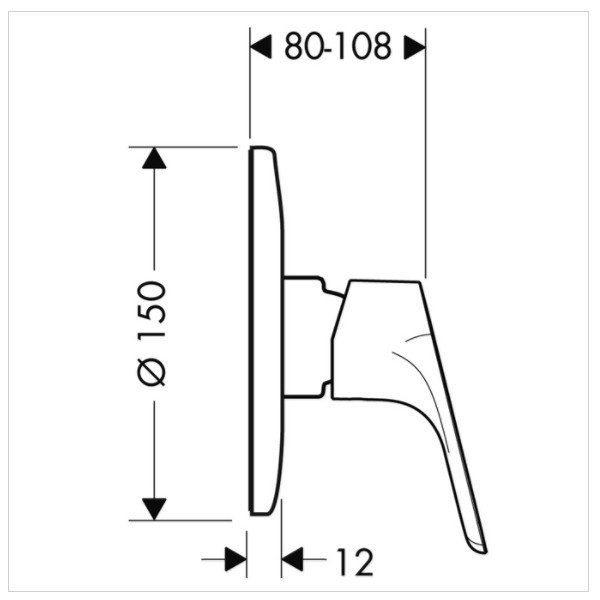 Смеситель для душа Hansgrohe Focus E2 31967000