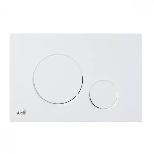 Кнопка управления для скрытых систем инсталляции, белый-мат Alcadrain M676