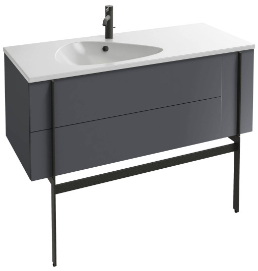 Мебель 120 см для раковины-столешницы 120 см, фактурный дуб  Jacob Delafon NOUVELLE VAGUE EB3036-E73