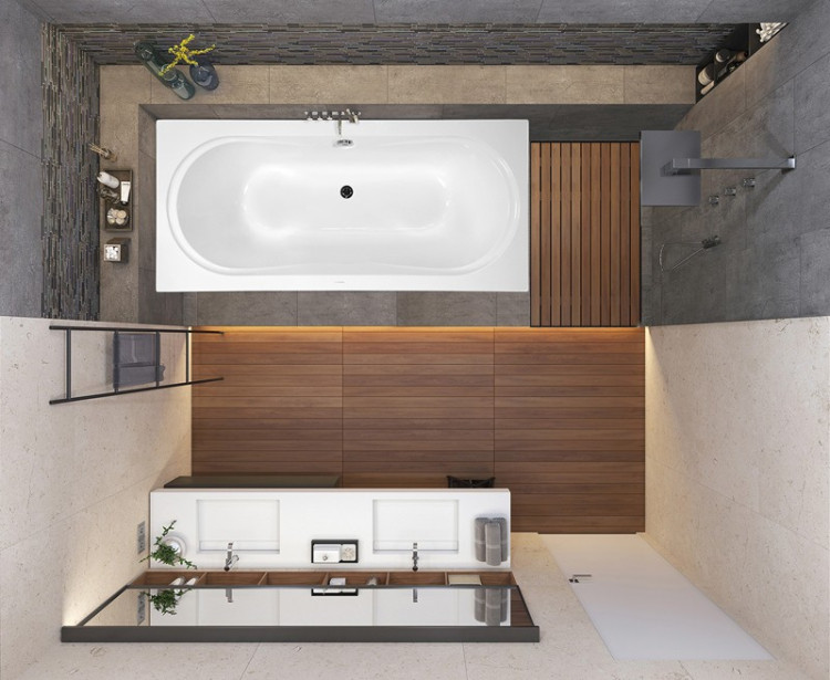 Акриловая ванна Vagnerplast Briana 180x80