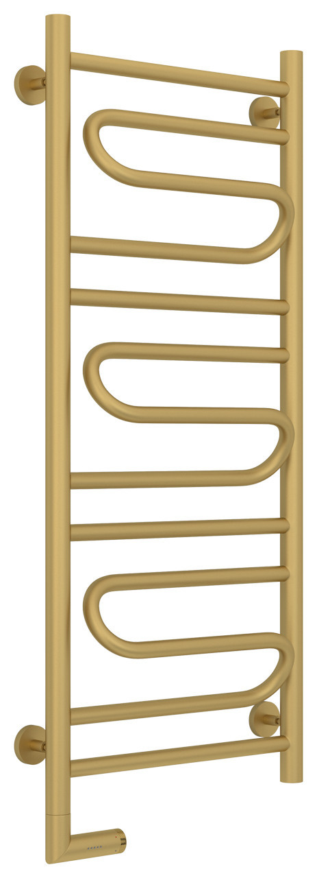 Полотенцесушитель электрический Сунержа Элегия 2.0 1000х400 МЭМ левый Матовое золото