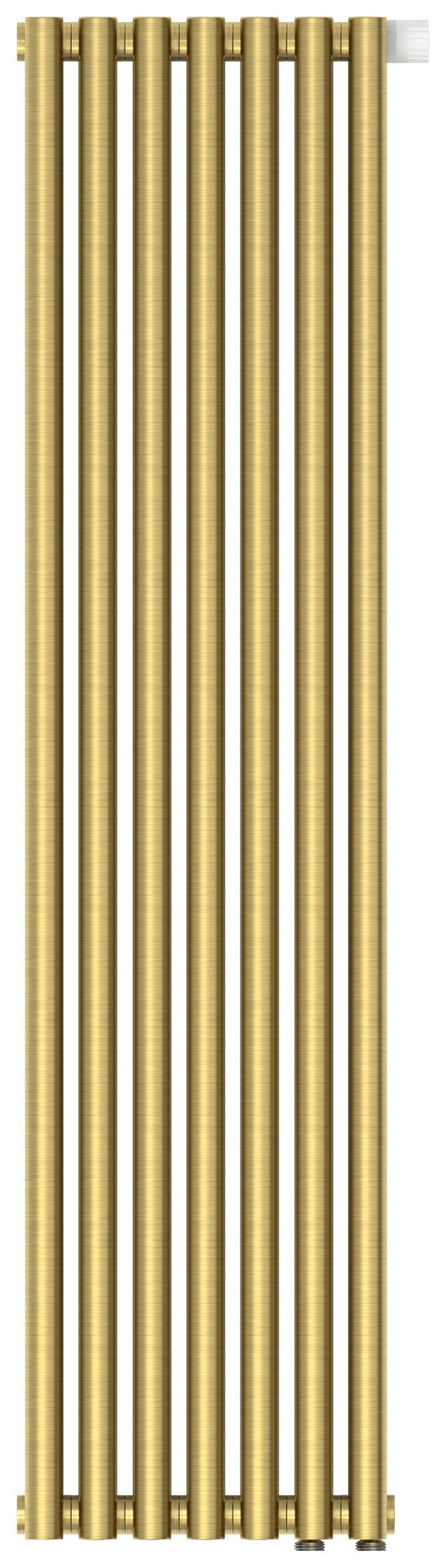 Отопительный радиатор Сунержа Эстет-00 EU50 1200х315 7 секций Состаренная латунь