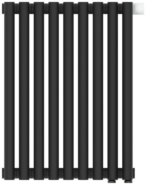 Отопительный радиатор Сунержа Эстет-11 EU50 500х405 9 секций Тёмный титан муар