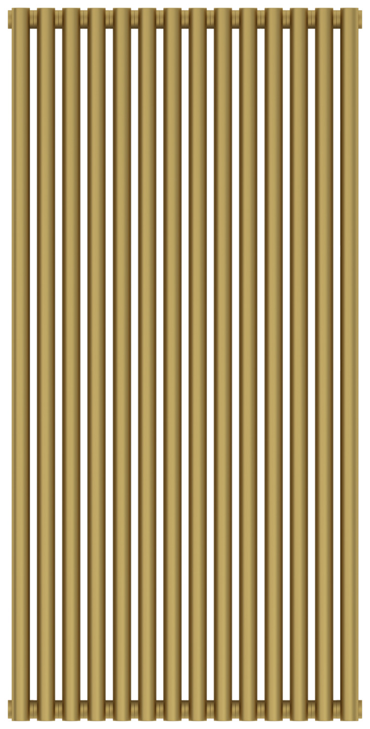 Отопительный радиатор Сунержа Эстет-00 1200х630 14 секций Матовое золото
