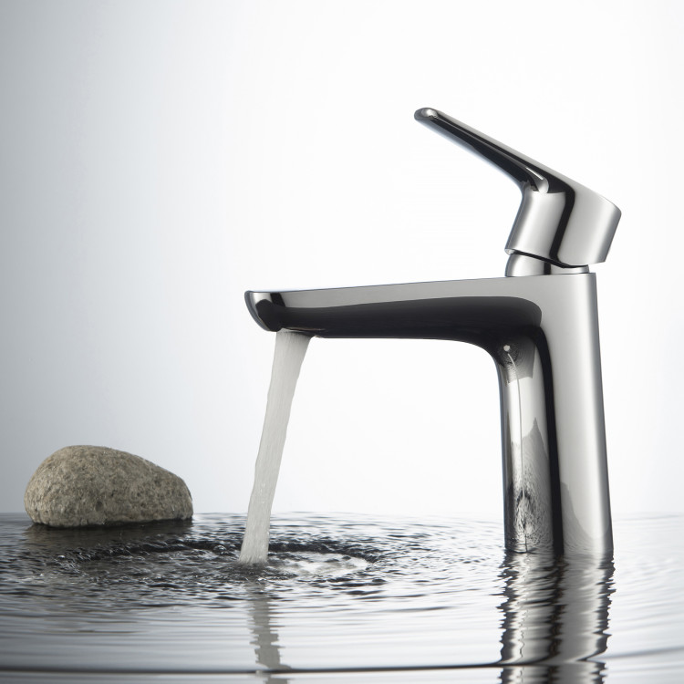 Смеситель для раковины 98, без донного клапана Aquatek AQ1110CR БЕТТА