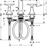 Смеситель для раковины Hansgrohe Metropol Classic 31307000
