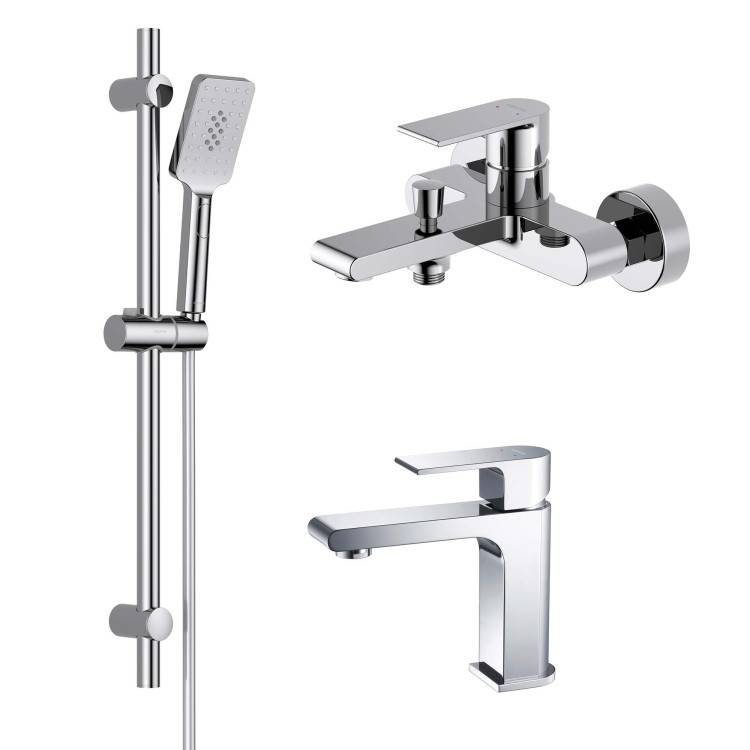 Душевой комплект наружного монтажа Aquatek ЛИРА AQ1430CR