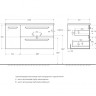 Мебельная ручка ECO (60 см) для базы ECO-CER-N-1200-2C-1A-SO-L(R) 1 штука Cezares RS156SC.3/512