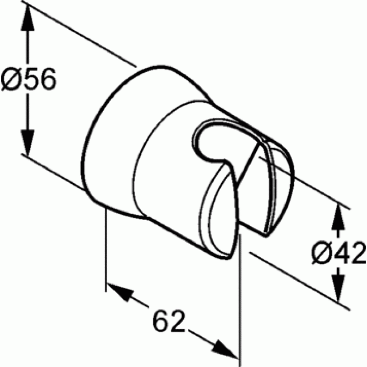 Держатель ручного душа Kludi Sirena 6305005-00