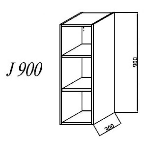 Шкаф-пенал Kolpa San Jolie J900 WH/WH