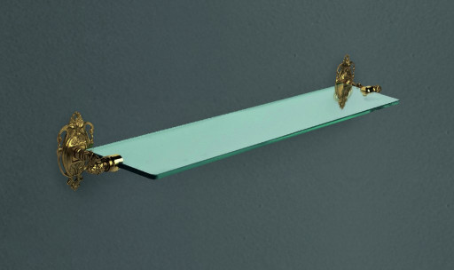 Полка стеклянная подвесная 76 см ART&amp;MAX AM-1729-Br