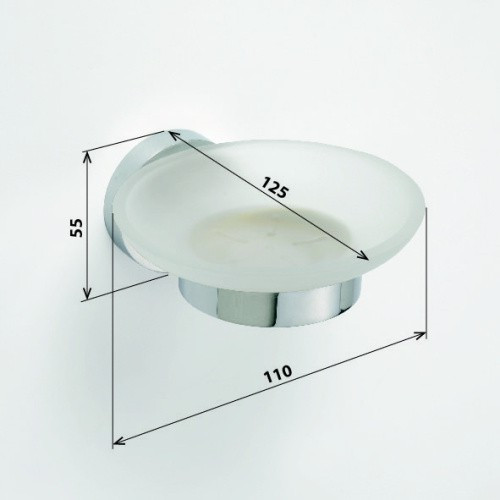 Мыльница Bemeta Omega 104108042