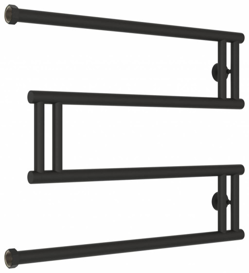 Полотенцесушитель водяной Сунержа High-Tech model &quot;M+&quot; 500х650 Тёмный титан муар