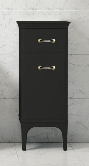 Шкаф напольный с одним выдвижным ящиком и одной распашной дверкой,450x350x1100 BelBagno PRADO-1100-AC-PC-NL