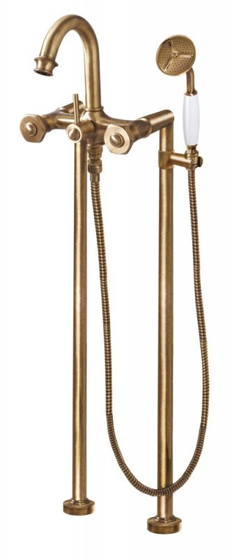 Напольный смеситель для ванны с ручным душем Cezares APHRODITE-VDP-01-Sw