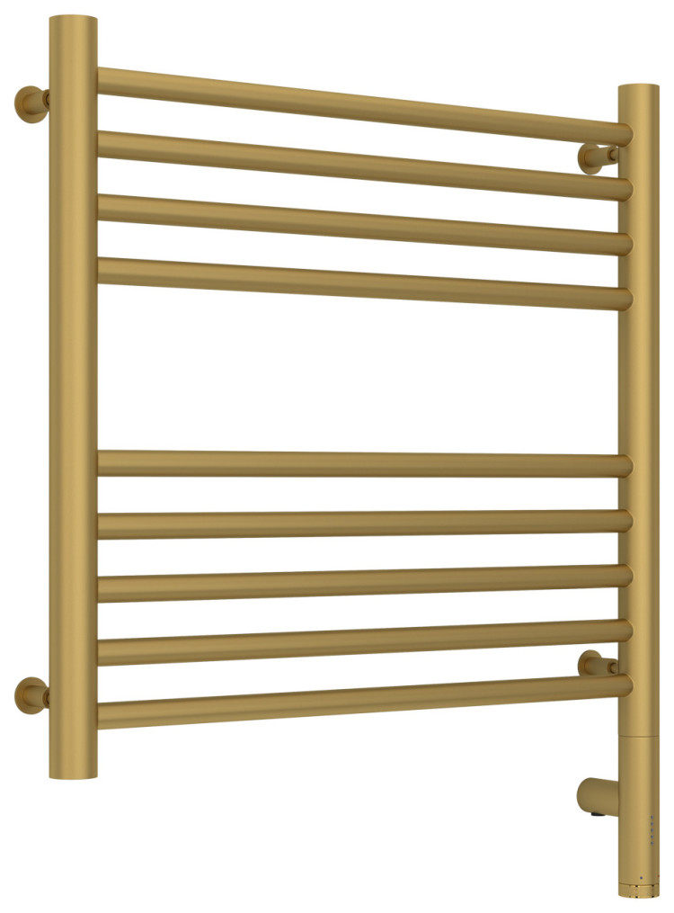 Полотенцесушитель электрический Сунержа Богема 3.0 прямая 500х500 МЭМ правый Матовое золото