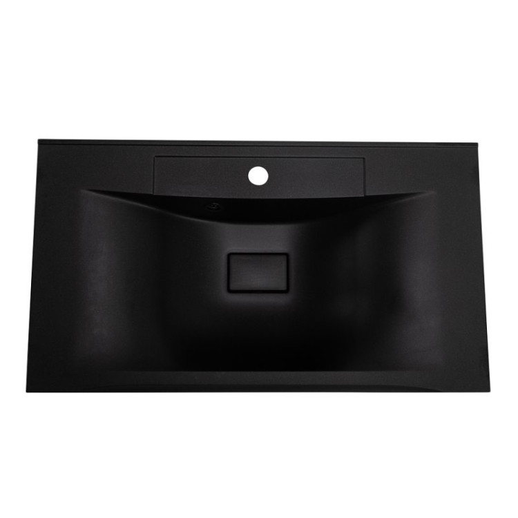 Раковина из искусственного камня, 800x450x150 BelBagno BB800/450-LV-ART-AST-NERO