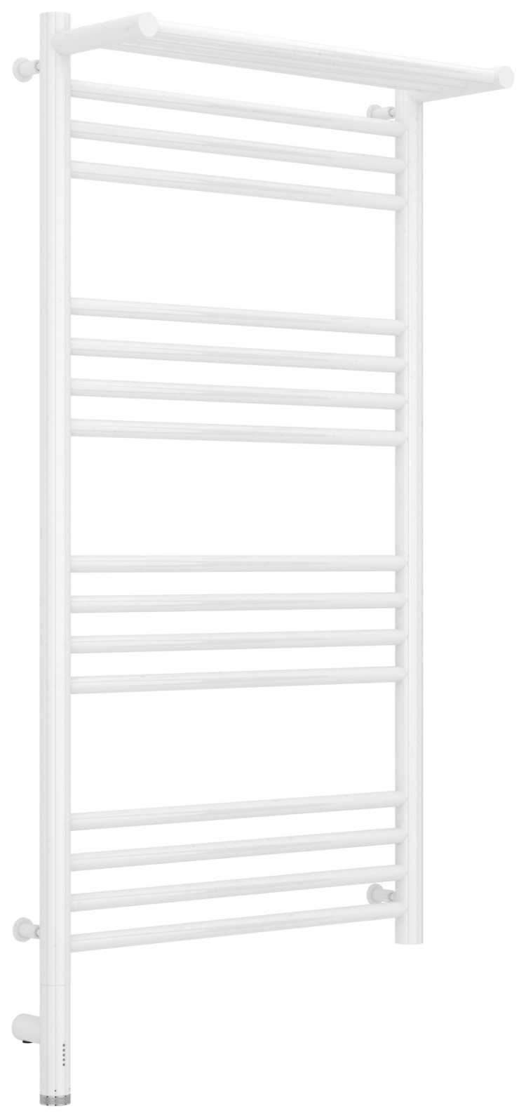 Полотенцесушитель электрический Сунержа Богема с полкой 3.0 1000х500 / МЭМ левый Белый