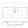 База под раковину подвесная с двумя выкатными ящиками BelBagno KRAFT-1000-2C-SO-RGB
