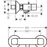 Смеситель для душа Hansgrohe Logis 71263000