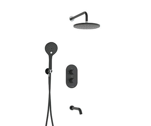 WasserKRAFT A177477 Встраиваемый комлплект для ванны с верхней душевой насадкой, лейкой и изливом