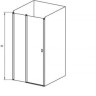 Дверь для душевого уголка Ravak Chrome CRV2-90 1QV70100Z1