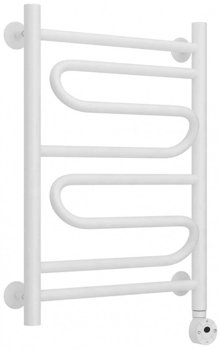 Полотенцесушитель электрический Стилье Формат 22 600х400 правый Матовый белый