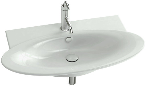 Подвесная раковина-столешница 80 х 46 см Jacob Delafon PRESQU'ILEE4437-00