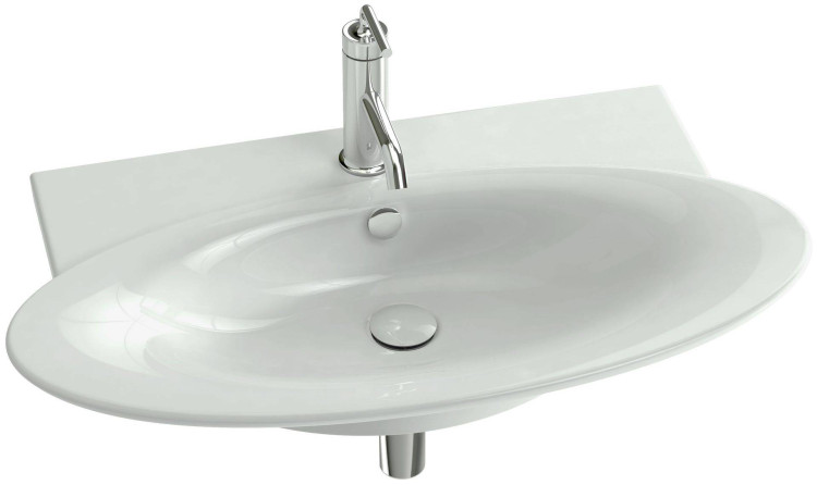 Подвесная раковина-столешница 80 х 46 см Jacob Delafon PRESQU'ILEE4437-00