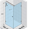 Душевой уголок Riho Artic A201 80x100