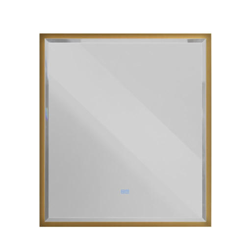 Интерьерное зеркало для ванной комнаты с контурной подсветкой, сенсорным выключателем и подогревом 12V, 220-240V Cezares CZR-SPC-INT-1000-900-LED-TCH-WARM-BL