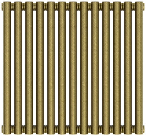 Отопительный радиатор Сунержа Эстет-00 500х585 13 секций Состаренная бронза