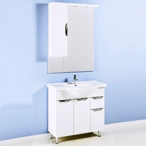 Тумба под раковину Aqwella Эколайн 85