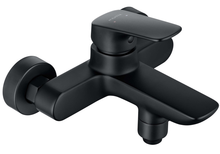 Смеситель для ванны Aquatek, матовый черный AQ1040MB ВЕГА