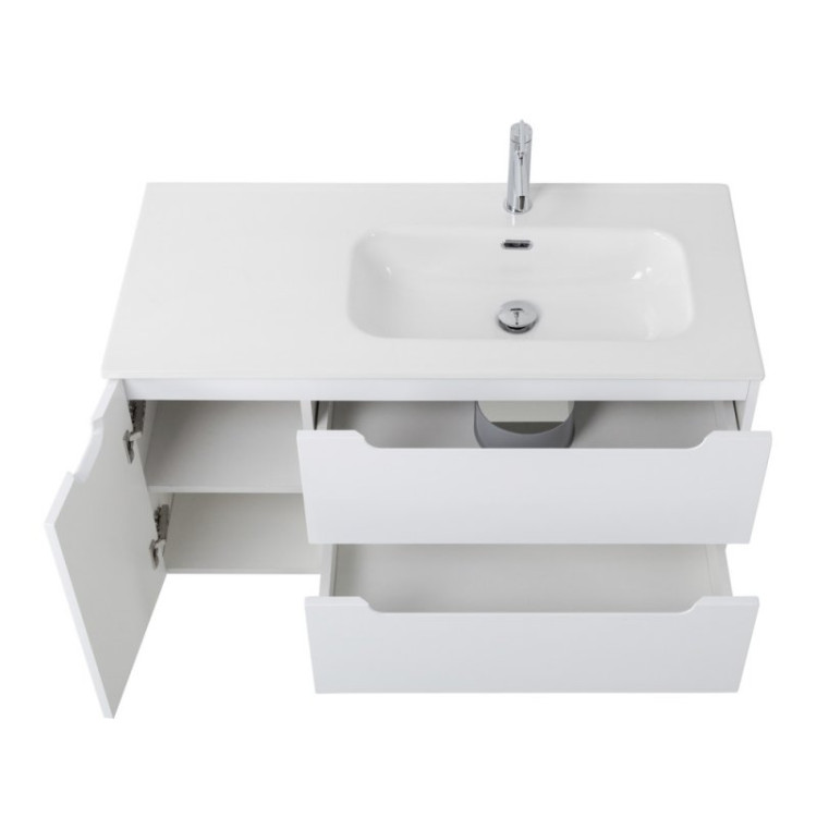 Керамическая раковина, чаша слева 1010x460x175 BelBagno BB1000ETL-L