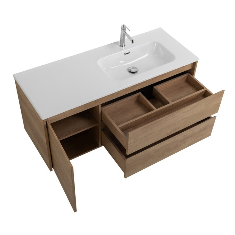 Керамическая раковина, чаша слева 1010x460x175 BelBagno BB1000ETL-L
