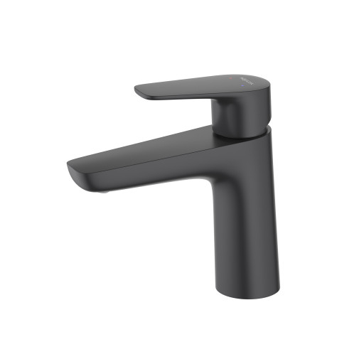 Смеситель для раковины 98, без донного клапана Aquatek, матовый черный AQ1110MB БЕТТА