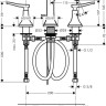 Смеситель для раковины Hansgrohe Metropol Classic 31330000