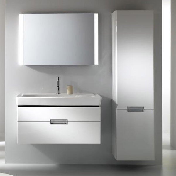 Тумба под раковину Jacob Delafon Reve 100 подвесная 2 ящика