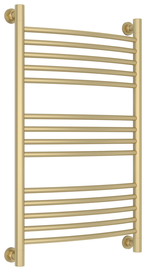 Полотенцесушитель водяной Сунержа Богема+ выгнутая 800х500 Матовая шампань