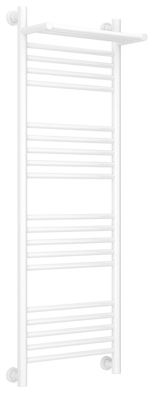 Полотенцесушитель водяной Сунержа Богема с полкой+ 1200х400 Белый