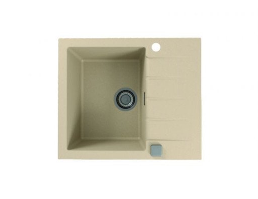 Мойка ALVEUS GRANITAL CADIT 10 TERRA - G22 590 X 500  1X в комплекте с сифоном 1132823,