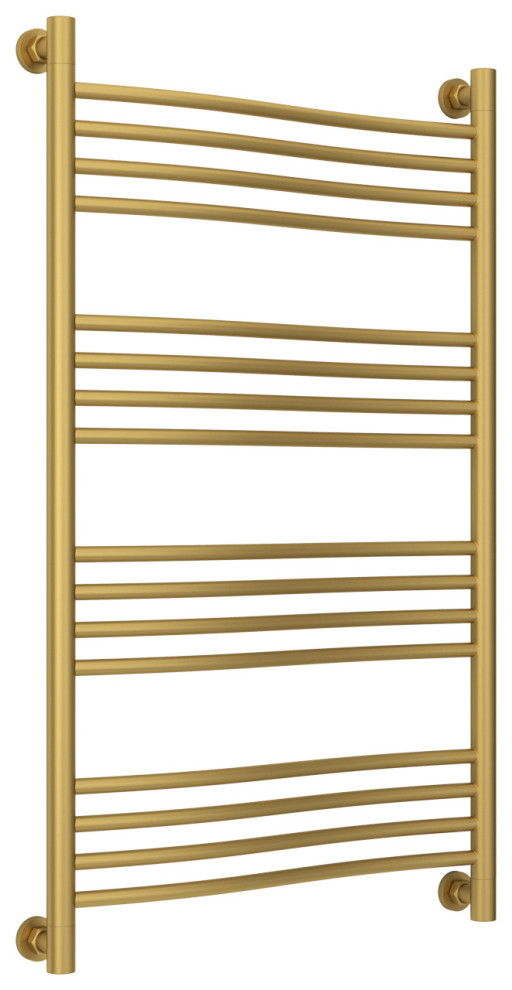 Полотенцесушитель водяной Сунержа Флюид+ 1000х600 Матовое золото