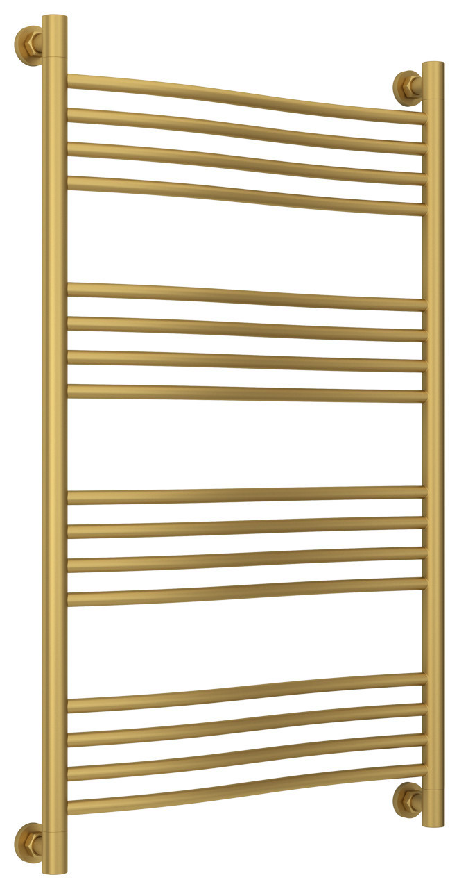 Полотенцесушитель водяной Сунержа Флюид+ 1000х600 Матовое золото