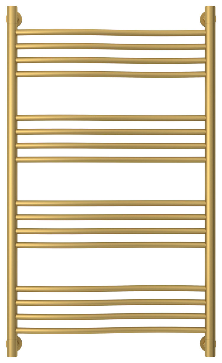 Полотенцесушитель водяной Сунержа Флюид+ 1000х600 Матовое золото