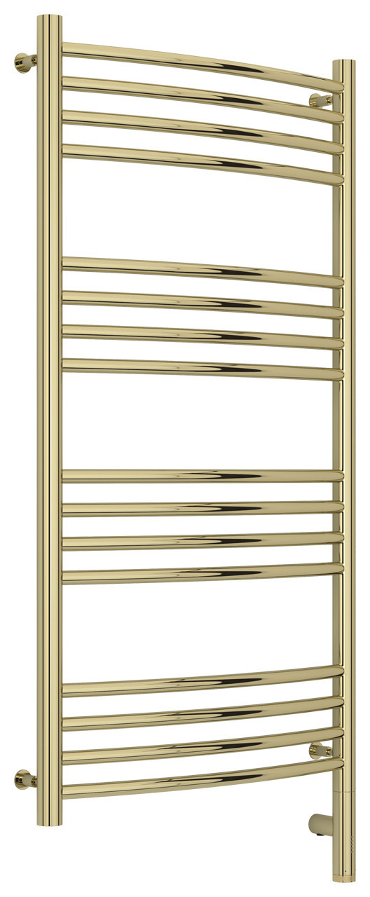 Полотенцесушитель электрический Сунержа Богема 3.0 выгнутая 1000х500 МЭМ правый Шампань