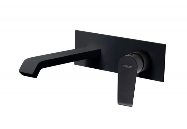 Смеситель для раковины однорычажный, с донным клапаном Cezares NAUTIC-BLI-SS